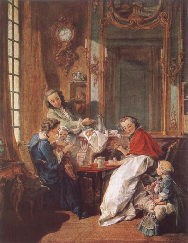 An Afternoon Meal, Francois Boucher